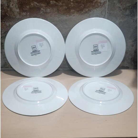 Mikasa Ultima Salad Plate Super Strong Fine China HK 713 Christmas Wish 4 Piece - Picture 6 of 9